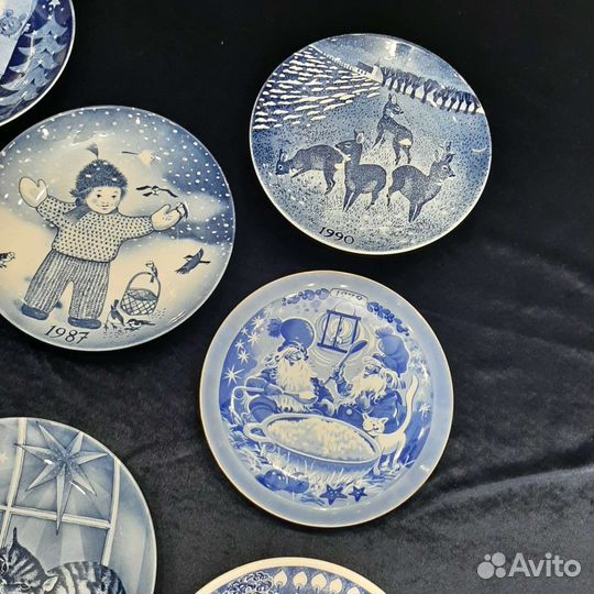 Тарелка настенная винтаж Швеция