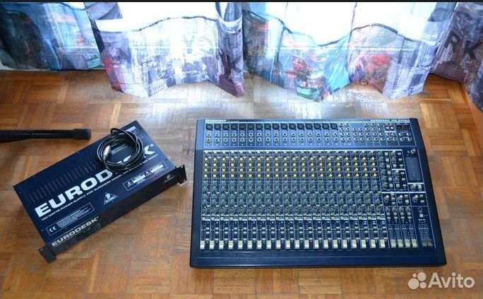 Микшерный пульт behringer eurodesk mx 2442 a
