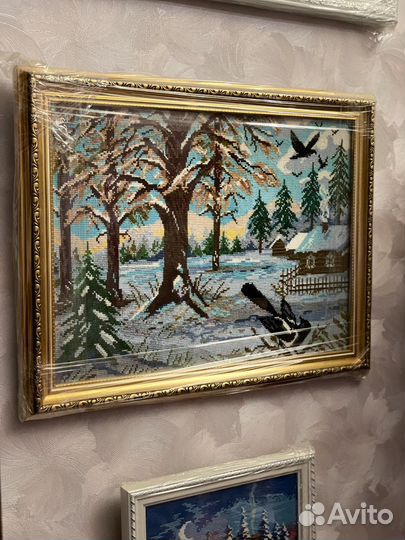 Вышивка готовая работа/на заказ