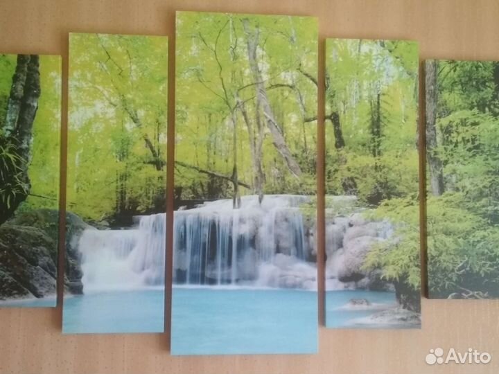 Картина фирменная 5 секций новая