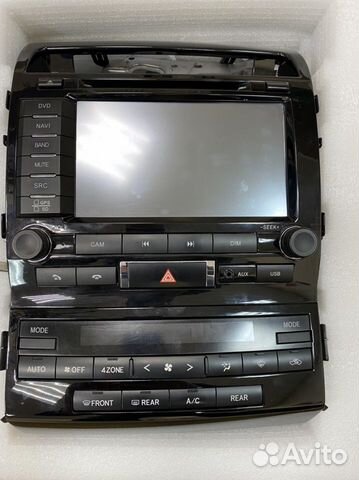 Магнитола на Toyota Land Cruiser 200
