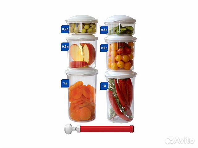 Вакуумный контейнер вакс. Новые