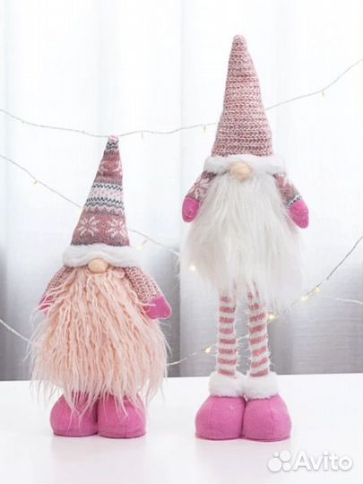 Новогодний декор Гномы под елку