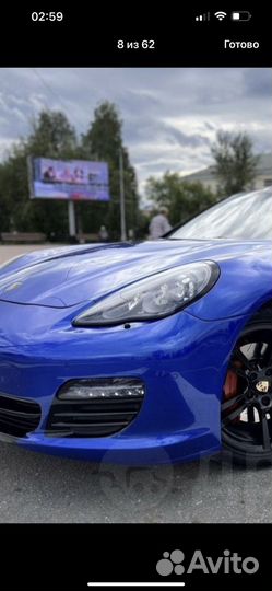 Фары porsche panamera