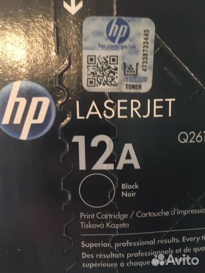 Картридж для принтера hp