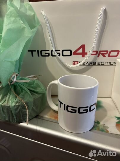 Набор кружка Chery tiggo 4 pro с аромосвечёй