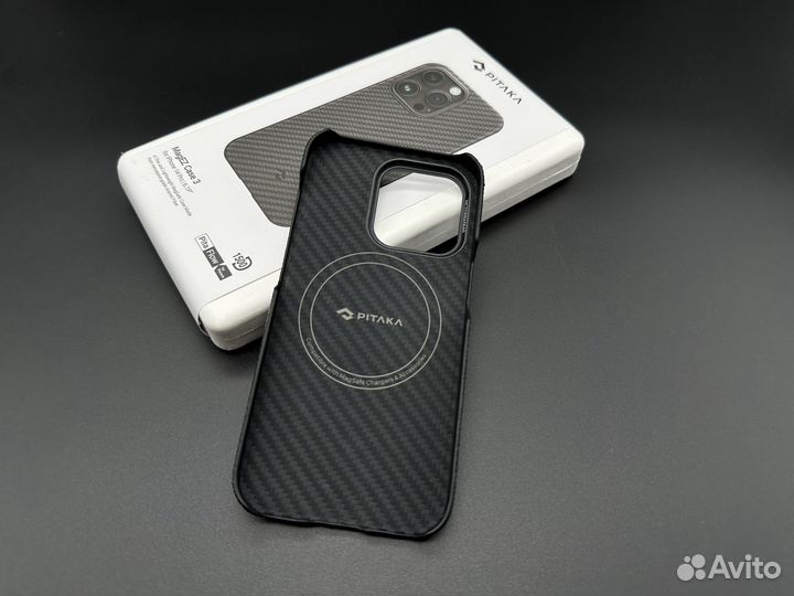 Чехол на iPhone Pitaka Кастомизация LV под заказ