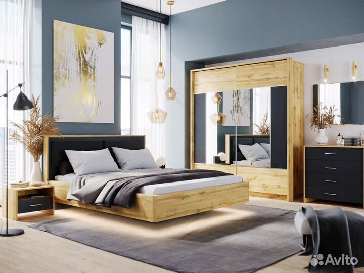 Либерти тумба прикроватная с плитой 22 мм