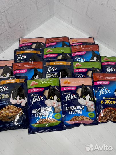 Корм для кошек Felix