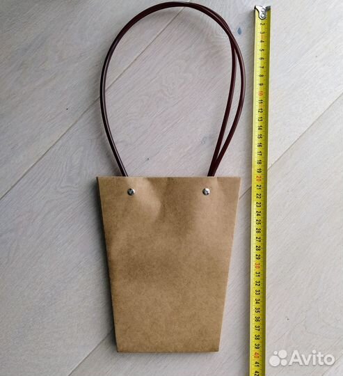 Пакет крафт для цветов, композиций и подарков