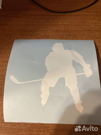 Наклейки для автомобиля хоккей