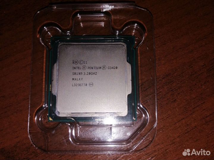 Процессор Pentium G3420 с кулером