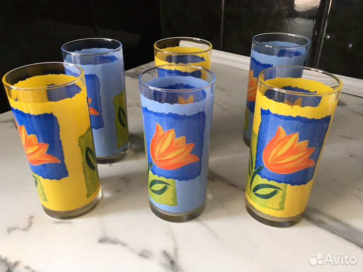 Стаканы, кофейные чашки, сервиз Luminarc(Франция)