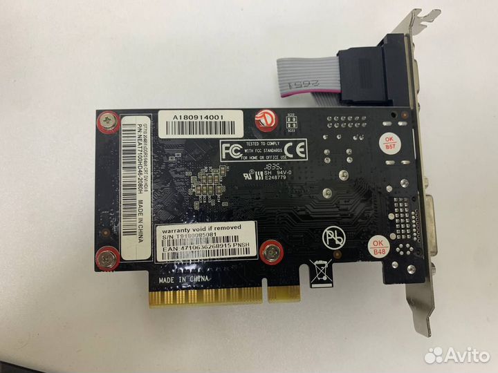 Видеокарта Palit GT 710 2gb Возможен опт
