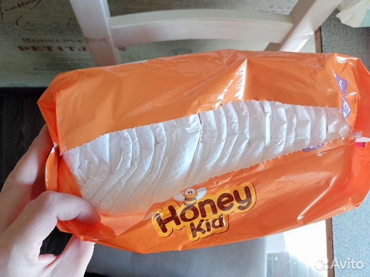 Подгузники honey kid 5 размер