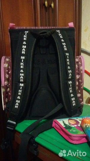 Рюкзак с анотомической спинкой+3 пенала