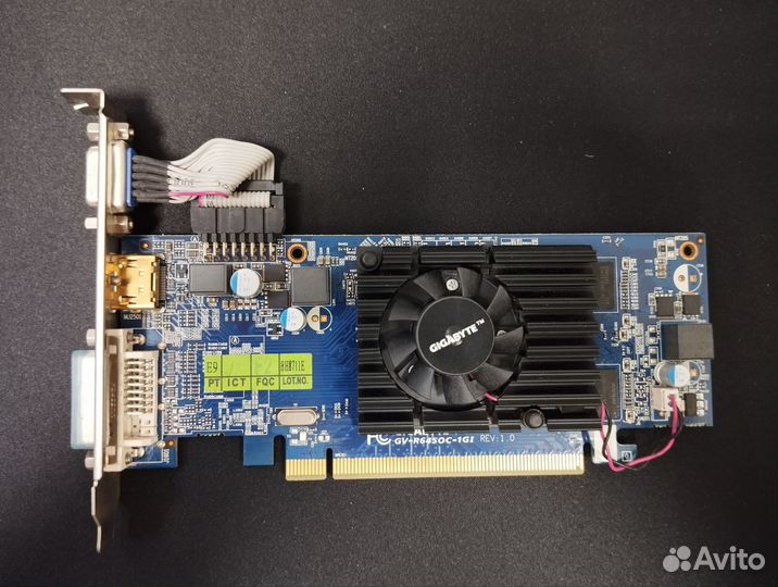 Видеокарта gigabyte HD 6450 1 Гб