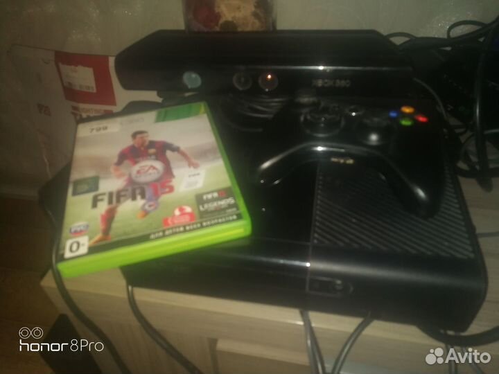 Игровая приставка xbox 360 e + kinect