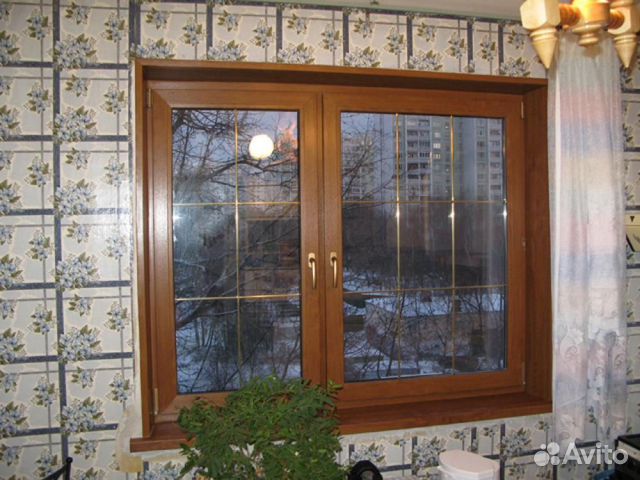 Ламинированные окна и двери пвх