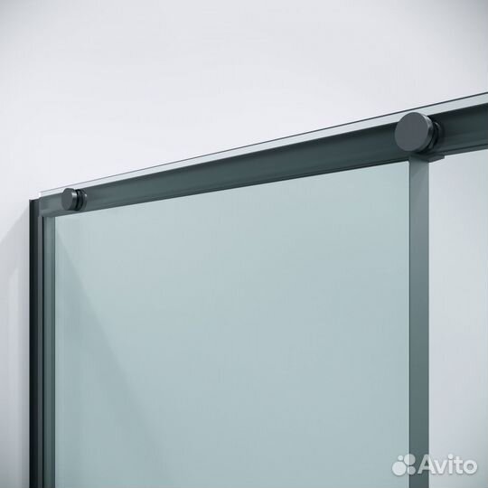 Душевая дверь Niagara Nova 110 NG-34-11AGR профиль графит/стекло прозрачное