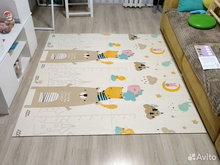 Коврик складной детский для ползания