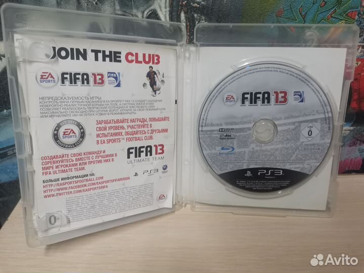 Игра Fifa 13 для ps3
