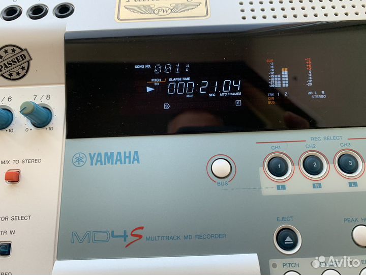 Yamaha MD 4S multitrack MD recorder