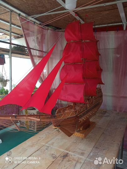 Парусник святой петр 1 ручной работы