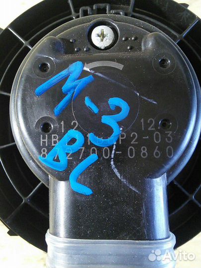 Моторчик печки Мазда 3 BL