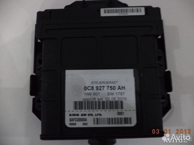 Блок управления АКПП таурег NF Ауди Q7