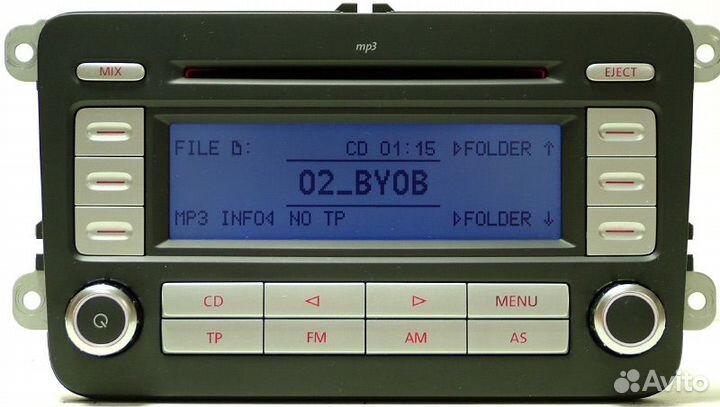 Штатное головное устройство RCD 300 от Volkswagen