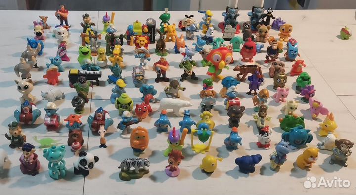Игрушки из Киндер сюрпризов и т.п