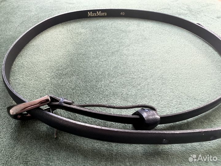 Пояс ремень натуральная кожа Max Mara оригинал