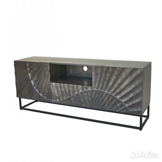 Тумба для тв деревянная в скандинавском стиле