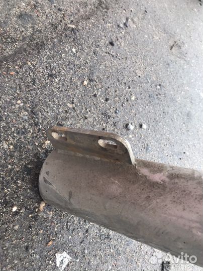 Защита бампера toyota land cruiser 100