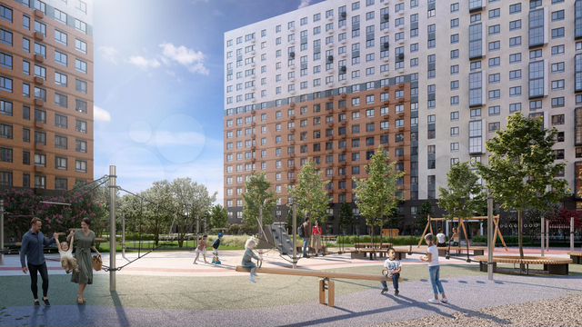 3-к. квартира, 77,7 м², 6/17 эт.