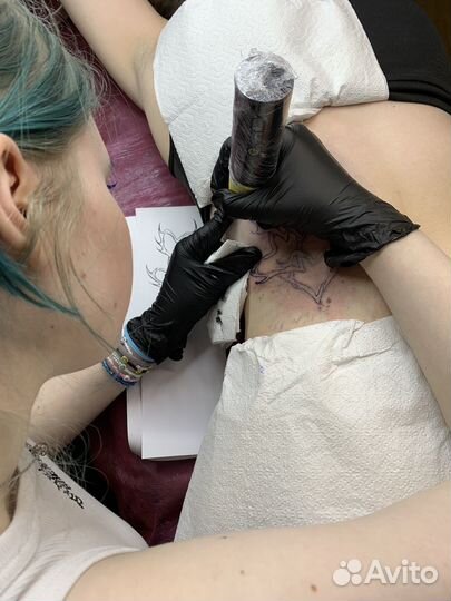 Начинающий тату мастер