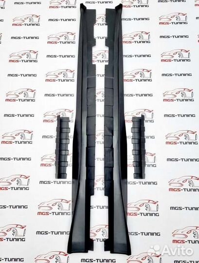 Пороги стиль ZL1 Chevrolet Camaro 2016-2018