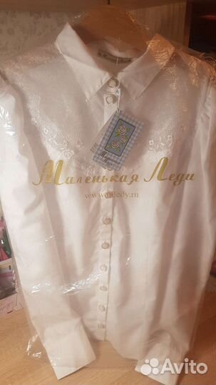 Блузка Маленькая леди новая 158