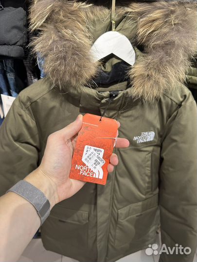 Зимняя парка TNF с мехом