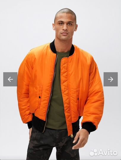Куртка бомбер alpha industries