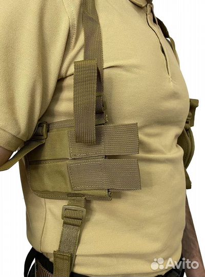 Кобура оперативная тактическая наплечная хаки