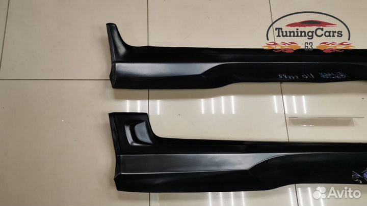 Накладки на пороги пластиковые KIA Spectra