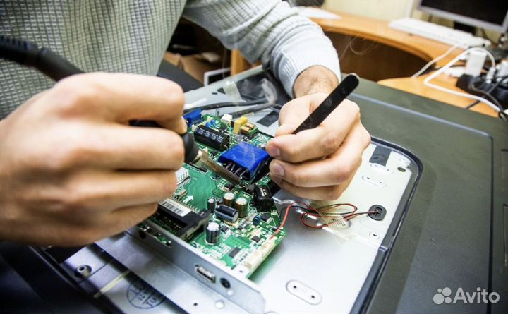 Ремонт телевизоров и компьютерной техники