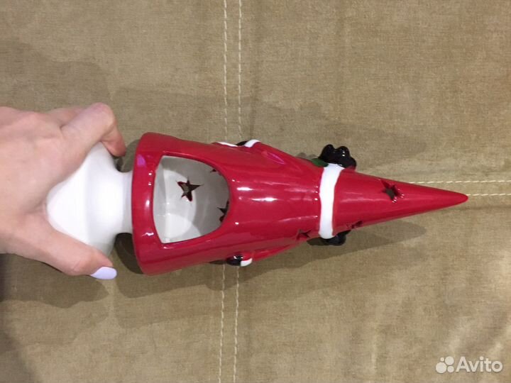 Новогодний сувенир (подсвечник)