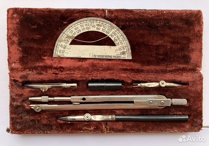 Готовальня СССР, химический карандаш