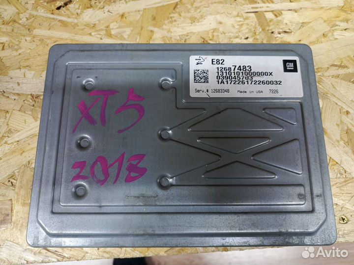 Блок управления двигателем Cadillac XT5 3.6