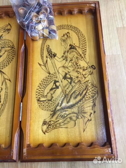 Нарды ручной работы резные