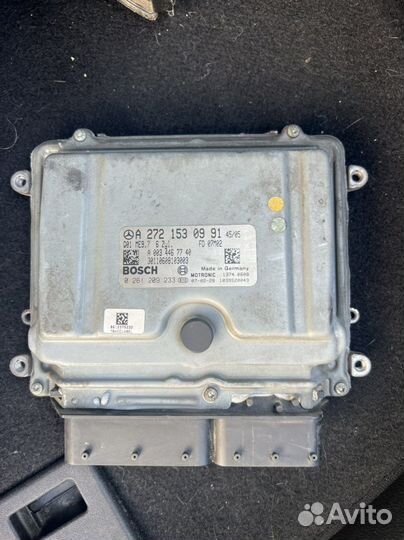 Блок управления двигателем Mercedes w204