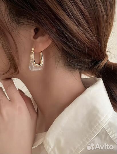 Серьги льдинки Celine